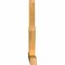 Ekena Millwork Saratoga Rough Sawn Timber Gable Bracket, Western Red Cedar, 84"W x 42"H x 4"D x 4"F, 12/12 Pitch GBW084X42X0404SAR00RWR - alternate 4